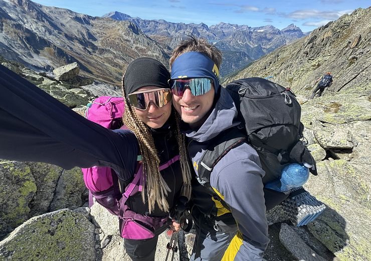 Obrázek 5.den - La Fouly - Trient (Fenetre d Arpette)